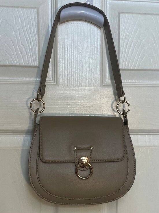 Badgley Mischka Handbags - Badgley Mischka Caramel Shoulder Bag